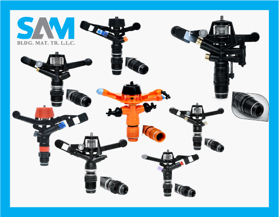 PVC Sprinklers - Plumbing Irrigation Product Sama Al Merikh BMT