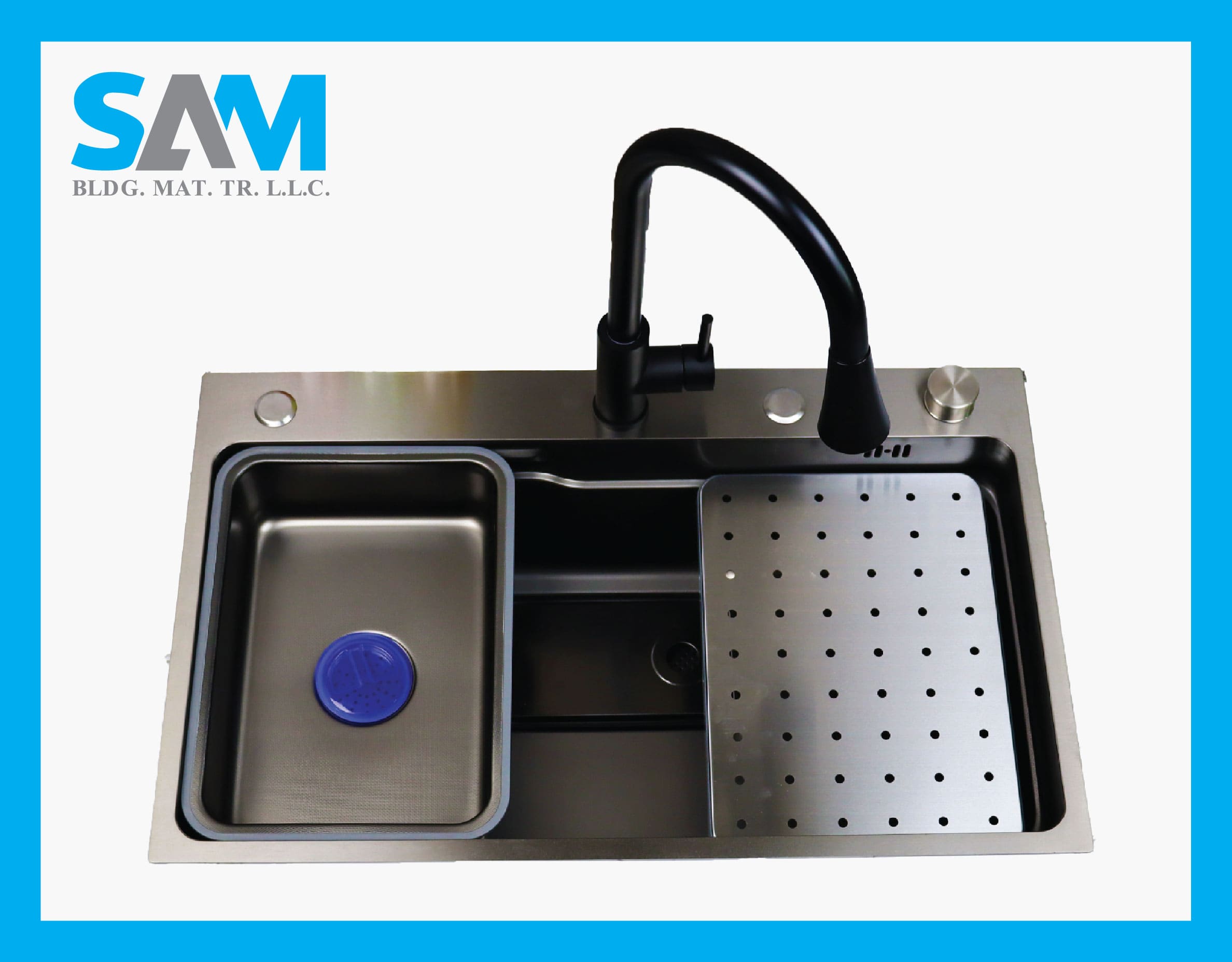 Rectangle Series Kitchen Sink Sama Al Merikh BMT