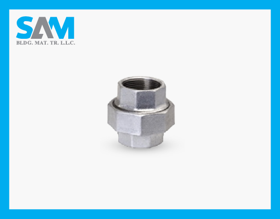 GI Union Plumbing Pipe Fittings Sama Al Merikh BMT