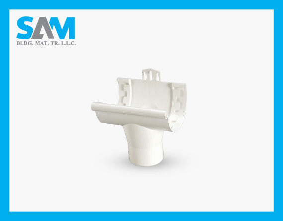 RWG002 Model PVC rain Gutters and Fittings Sama Al Merikh BMT