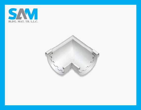 RWG004 Model PVC rain Gutters and Fittings Sama Al Merikh BMT