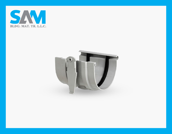 RWG009 Model PVC rain Gutters and Fittings Sama Al Merikh BMT