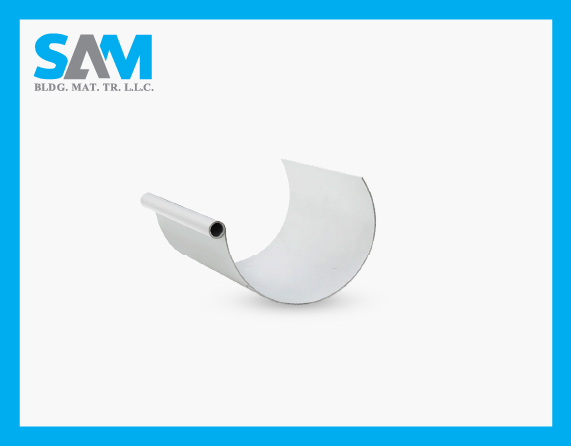 RWGL002 Model PVC rain Gutters and Fittings Sama Al Merikh BMT