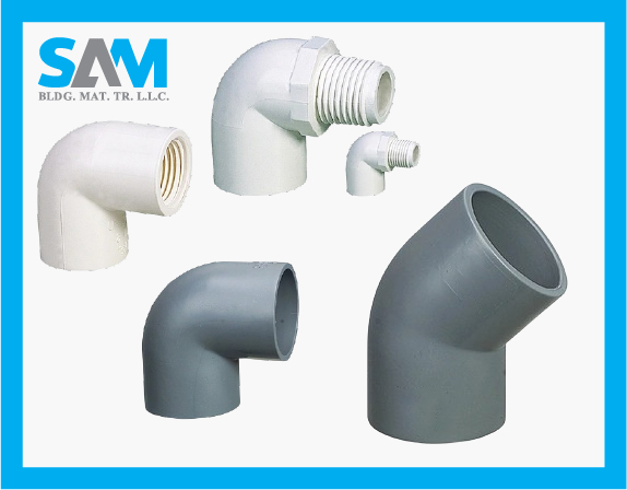 CPA002 90 deg Elbow CPVC pipe Fittings ASTM Standard Sama Al Merikh BMT