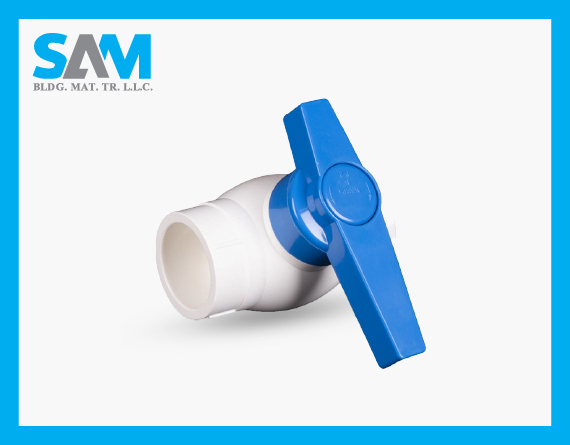 UCB02 Luxury Compact Ball PVC Valve Sama Al Merikh Pipe and Fittings Product
