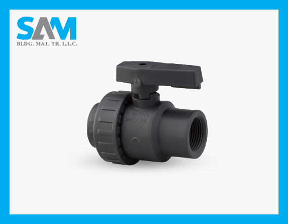 USU03 Single Union Ball PVC Valve Pipe and Fittings Sama Al Merikh BMT