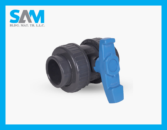 UTB04 2 PVC True Union Ball PVC Valve Sama AL Merikh BMT Pipe and Fittings