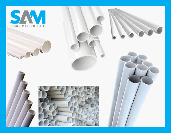 PVC White Pipes in UAE - Sama Al Merikh BMT