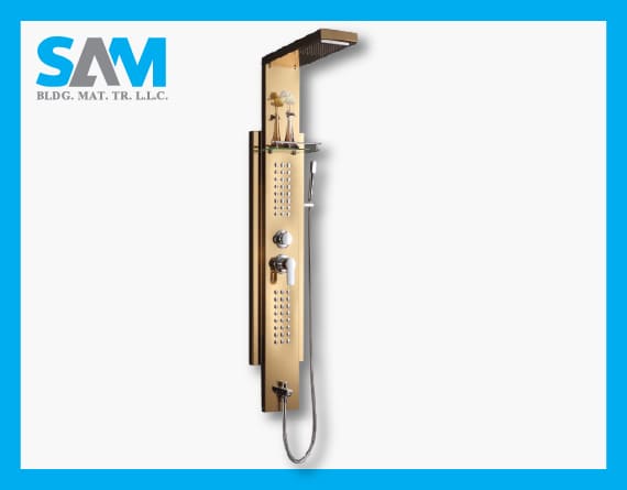 MT 5512 Gold Shower Panel Sama Al Merikh BMT