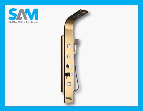 MT 5517 Gold Shower Panel Sama Al Merikh BMT