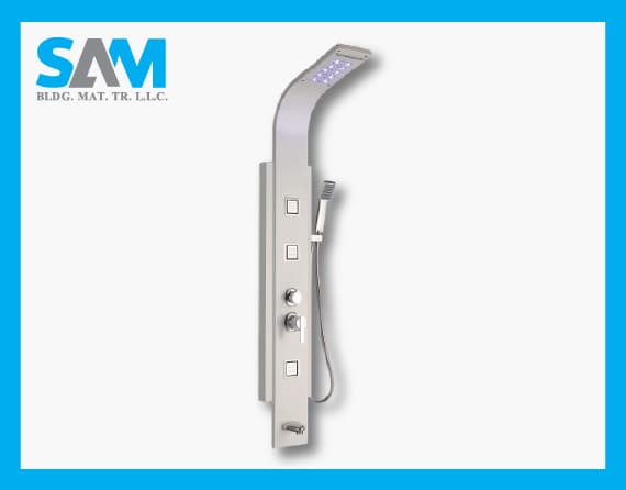 MT 5517 White Shower Panel Sama Al Merikh BMT