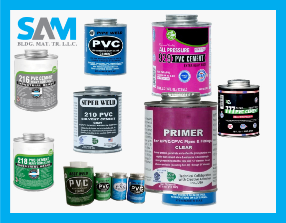 PVC Solvent Cements - Sama Al Merikh BMT in UAE