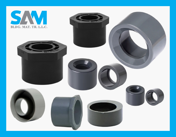 UPVC Reducing Bushes DIN 8063 in UAE - Sama Al Merikh BMT in UAE