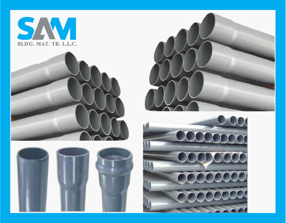 UPVC Pressure Pipes DIN 8062 in UAE - Sama Al Merikh BMT in UAE
