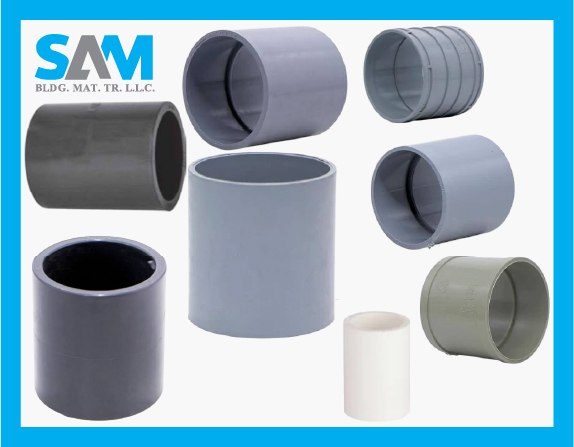 UPVC Sockets Couplings DIN 8063 in UAE - Sama Al Merikh BMT in UAE